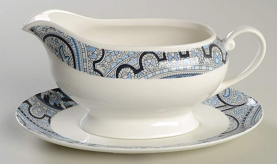 Linden Gravy Boat & Underplate by Mikasa-1
