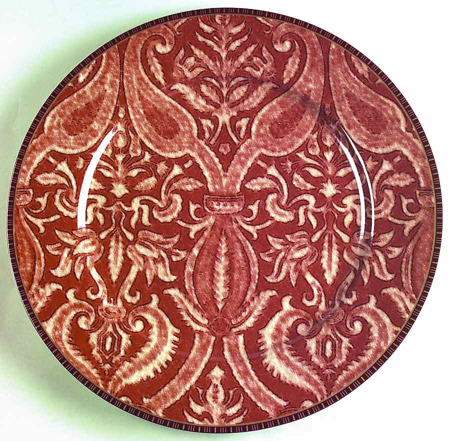 English Brocade 12" Chop Plate (Round Platter) by Mikasa-1