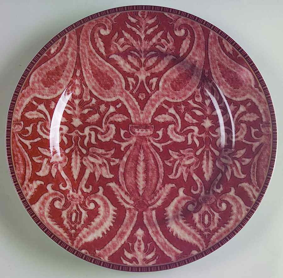 English Brocade Salad Plate by Mikasa-1