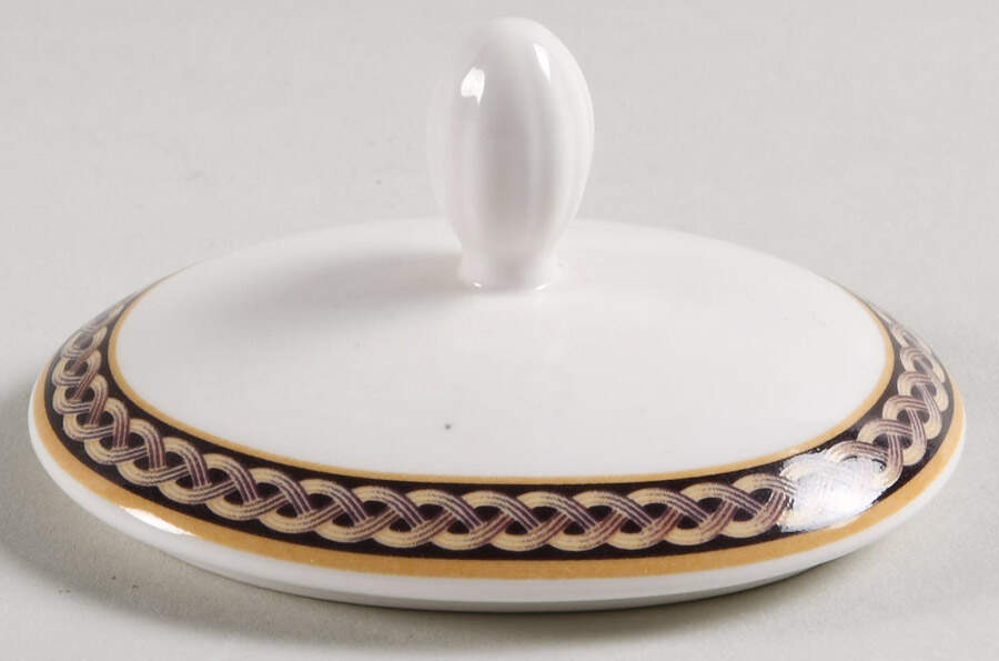Papillon Lid for Sugar Bowl by Mikasa-1