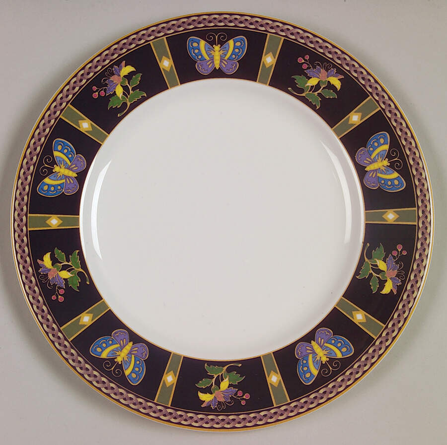 Papillon Salad Plate by Mikasa-1