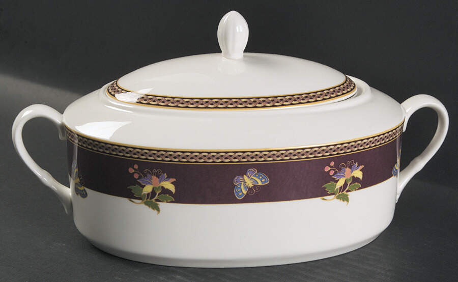 Papillon 2 Quart Oval Covered Casserole by Mikasa-1