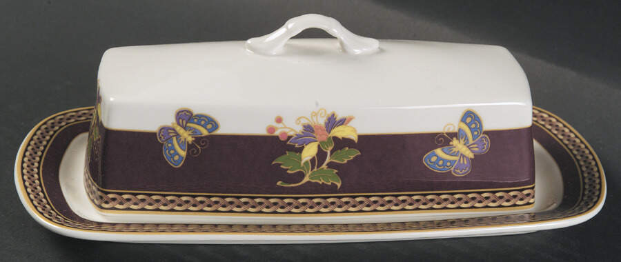Papillon 1/4 Lb Covered Butter by Mikasa-1