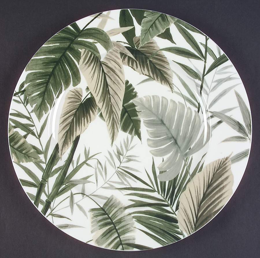 Tropical Garden Service Plate (Charger) by Mikasa-1