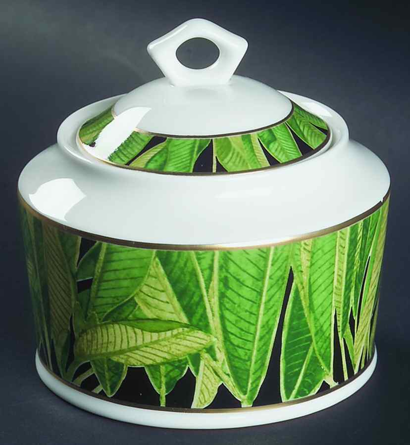 Tropical Isle Sugar Bowl & Lid by Mikasa-1