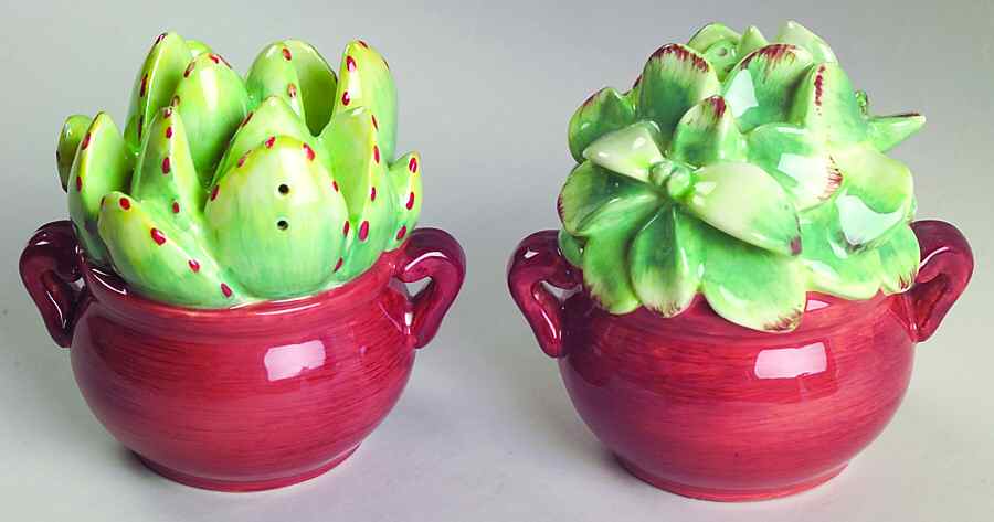 Cactus Salt & Pepper Set by Mikasa-1