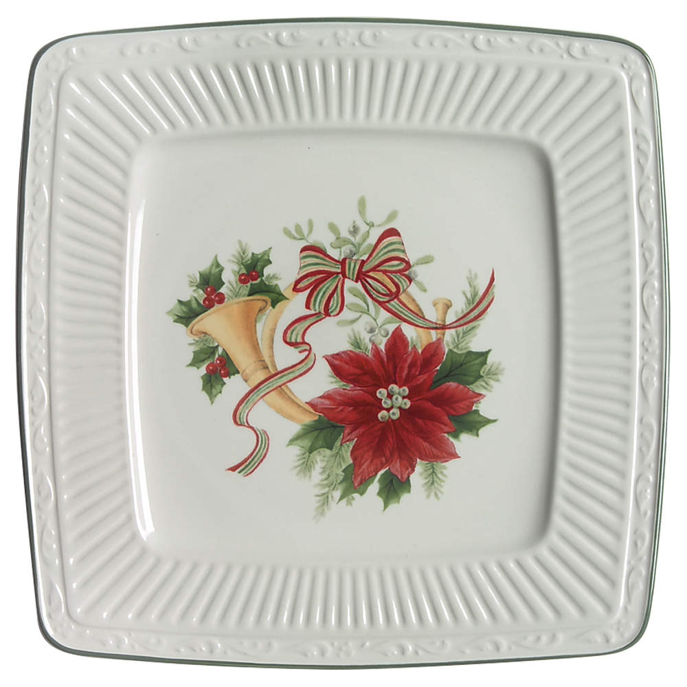 Italian Holiday Square Luncheon Plate by Mikasa-1