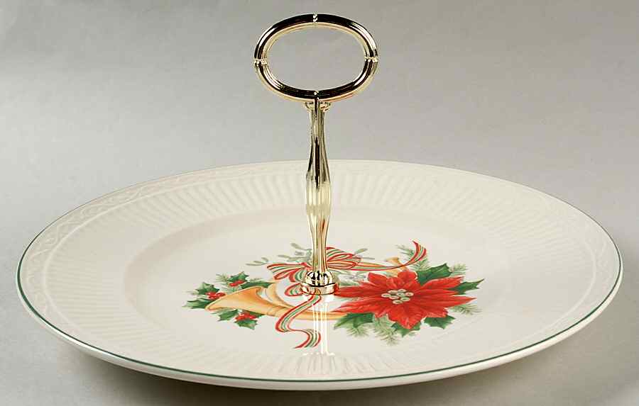 Italian Holiday Dinner Plate for 2 Tiered Serving Tray by Mikasa-1