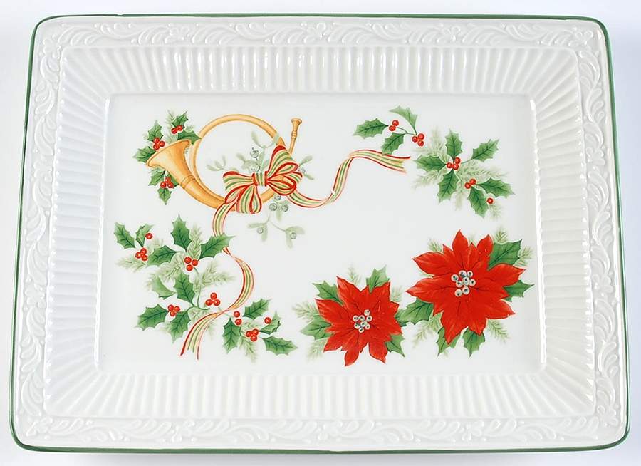 Italian Holiday Canape Tray by Mikasa-1