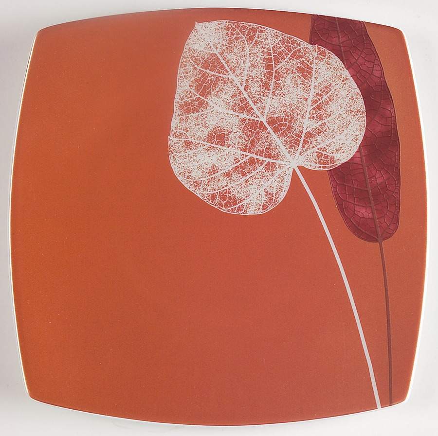 Leaf Montage Salad/Dessert Plate by Mikasa-1