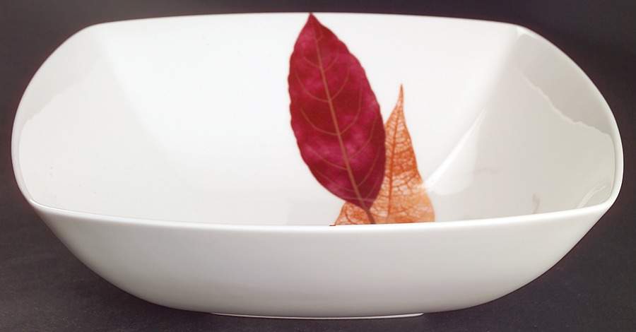 Leaf Montage Hostess Bowl by Mikasa-1