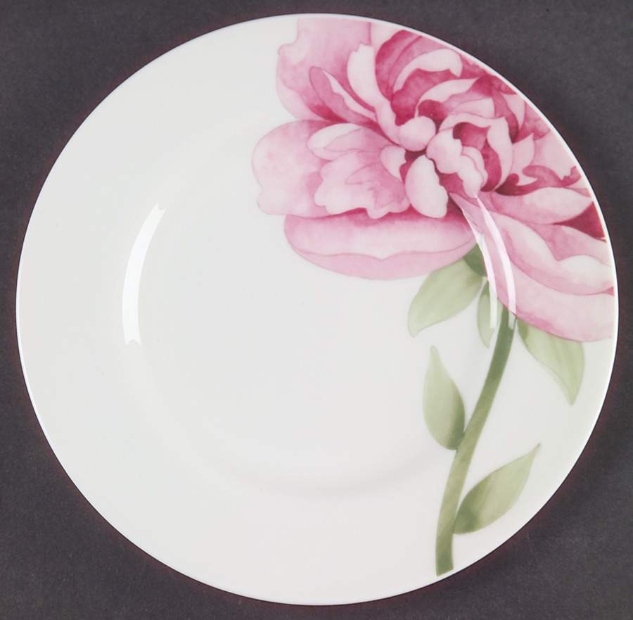 Peony (AK049, Elite Bone) Bread & Butter Plate by Mikasa-1
