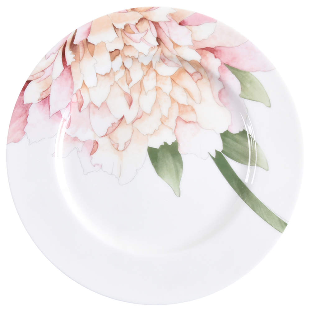 Peony (AK049, Elite Bone) Salad Plate by Mikasa-1