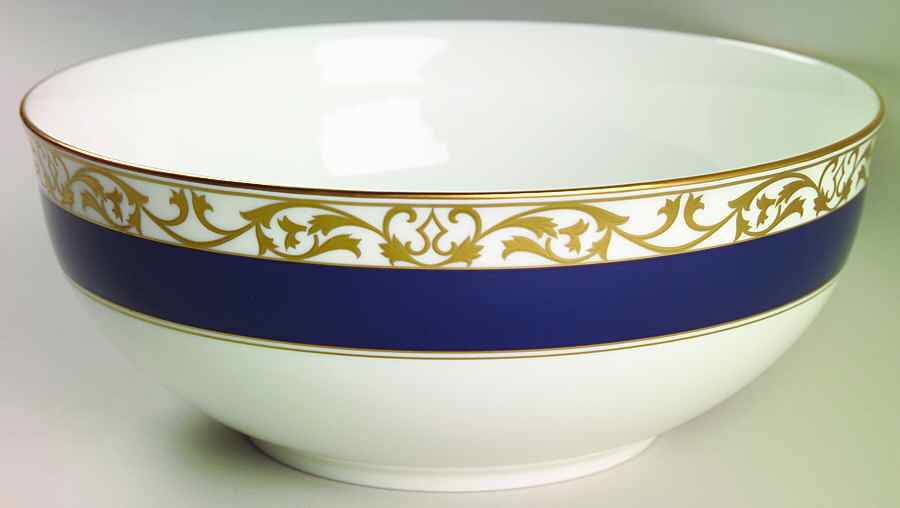 Lily Moire 8" Round Vegetable Bowl by Mikasa-1