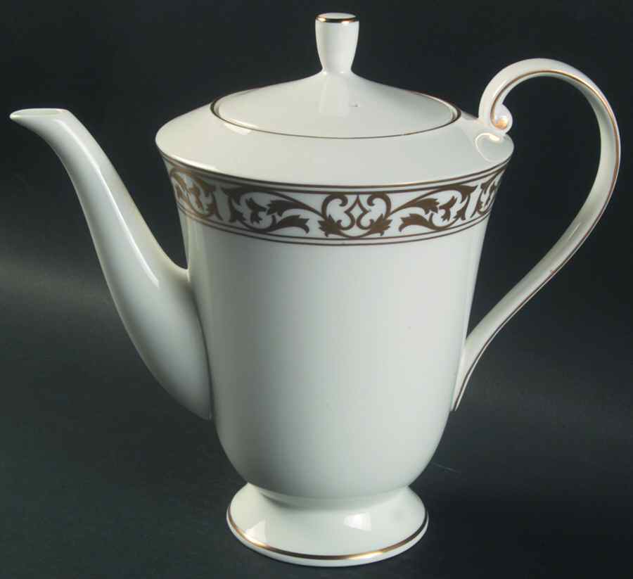 Lily Moire Coffee Pot & Lid by Mikasa-1