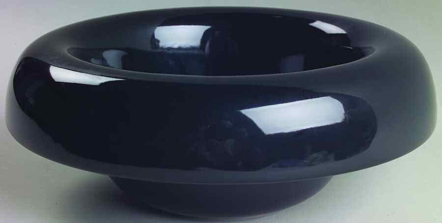 UFO Black Coupe Soup Bowl by Mikasa-1