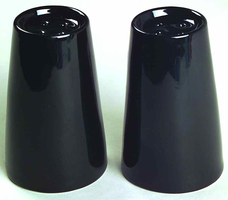 Concept Black Salt & Pepper Set by Mikasa-1