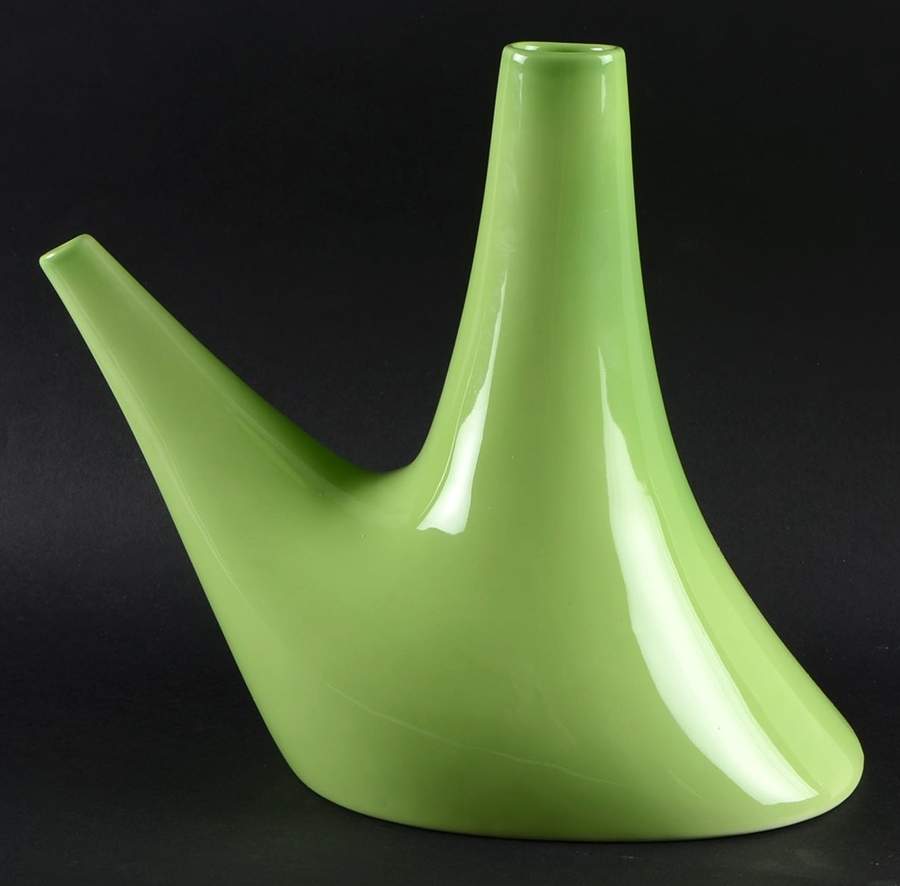 OVO Green 11" Bud Vase by Mikasa-1
