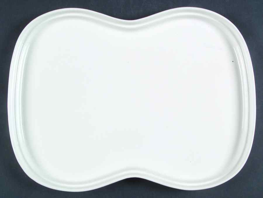 OVO White Dinner Plate by Mikasa-1