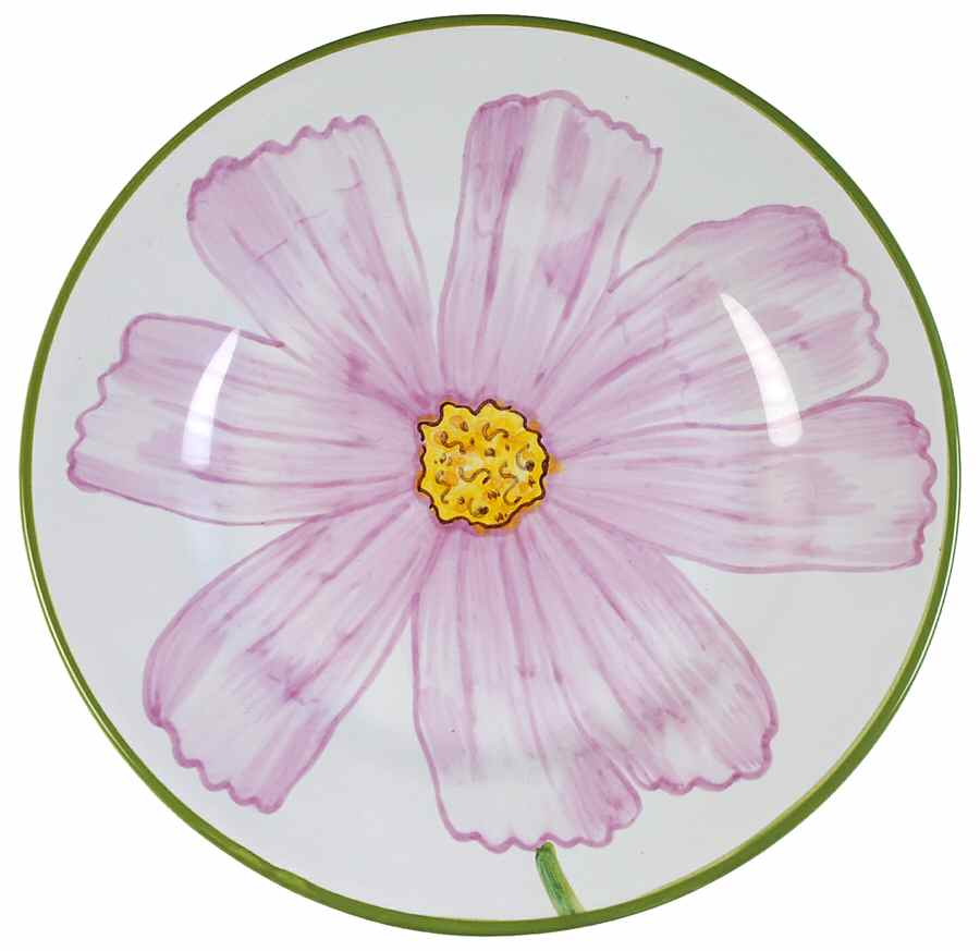 Flower Power Salad/Dessert Plate by Mariposa-1
