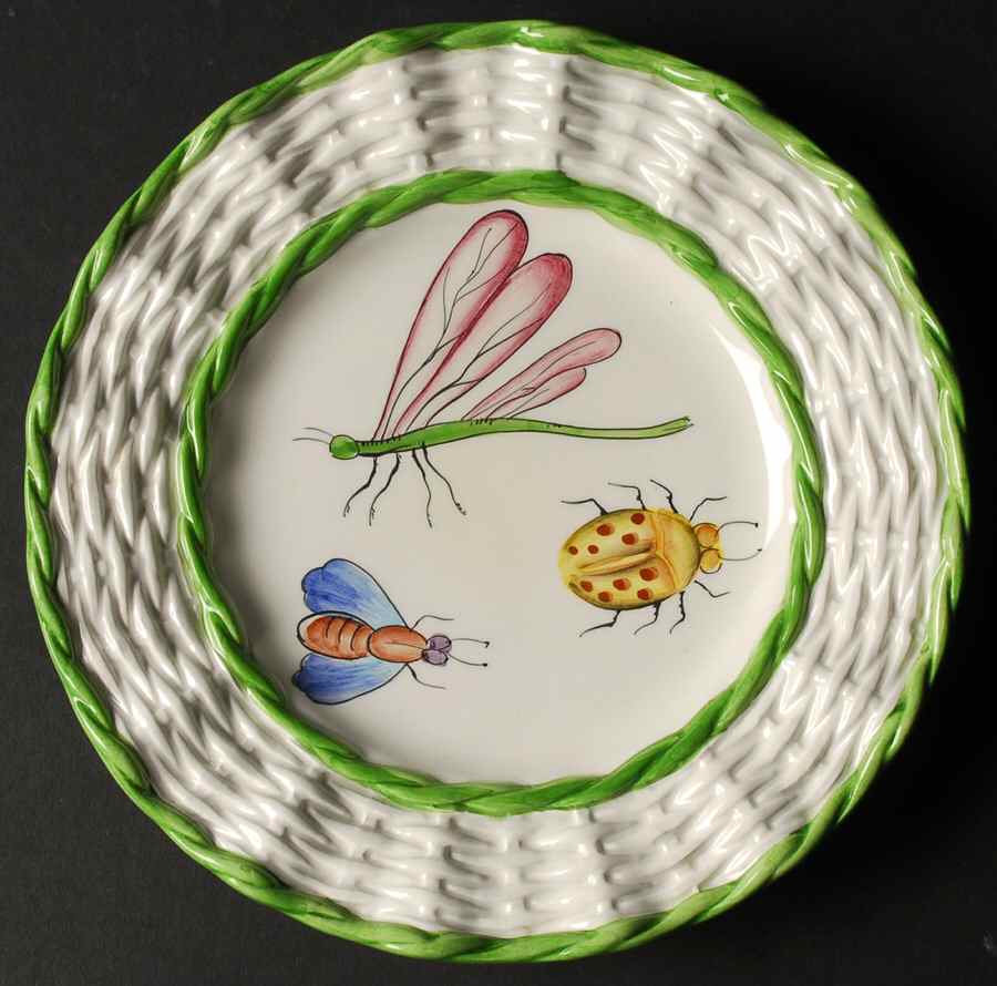 Garden Club Salad/Dessert Plate by Mariposa-1