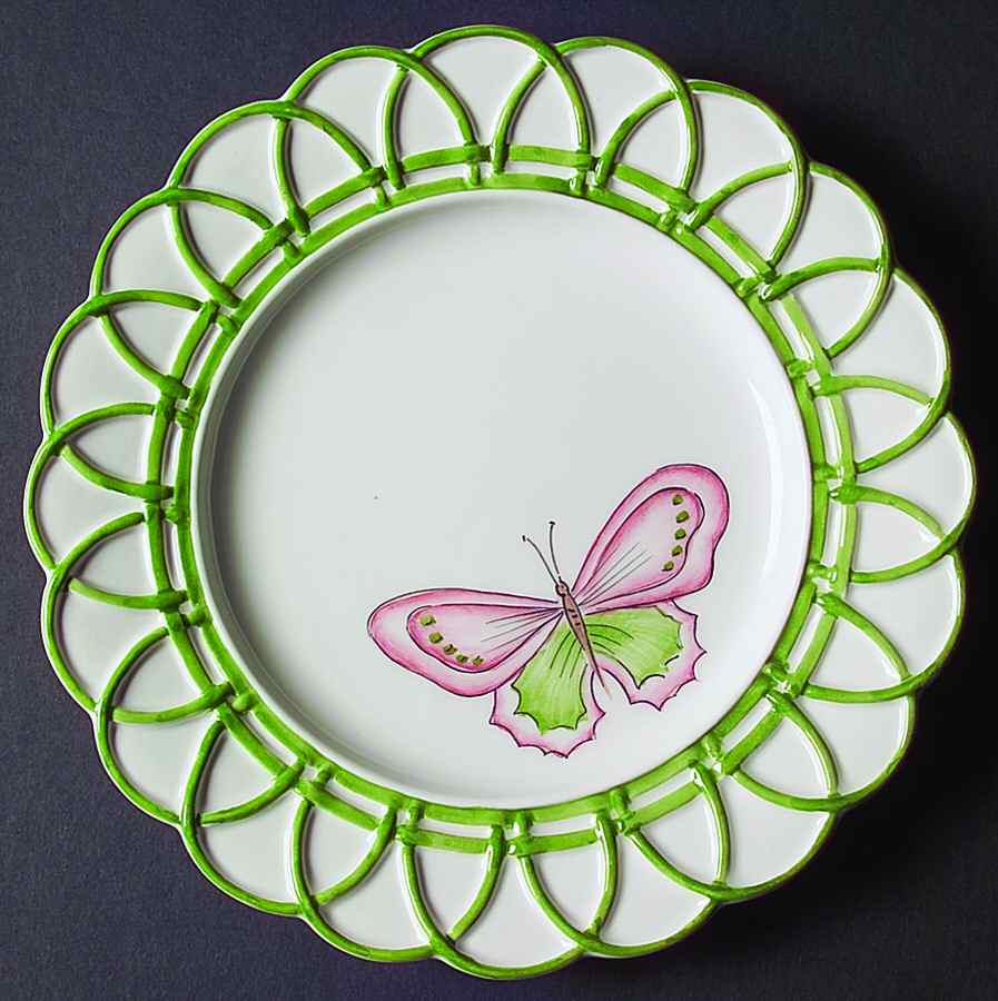 Gazebo Salad/Dessert Plate by Mariposa-1