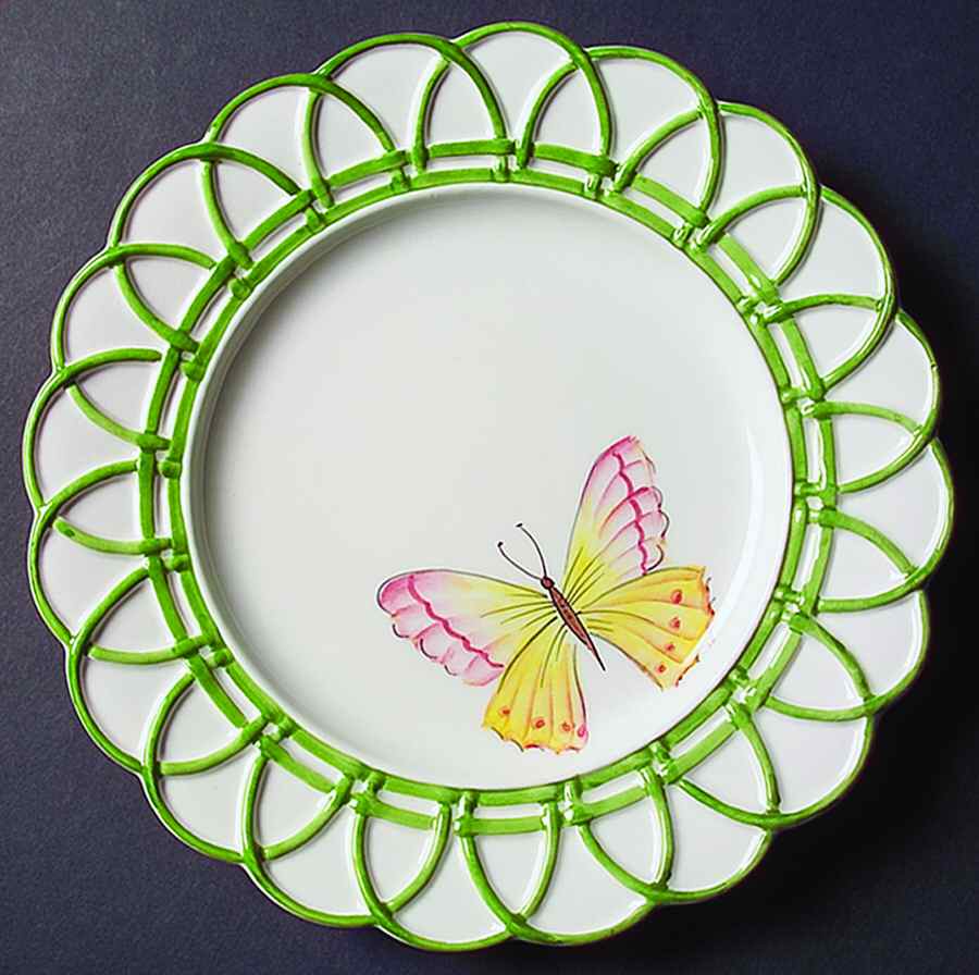 Gazebo Salad/Dessert Plate by Mariposa-1