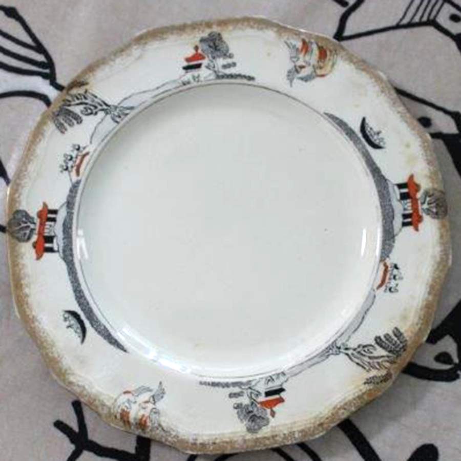 Willowette Dinner Plate by Alfred Meakin-1
