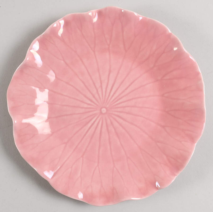 Lotus Pink Salad Plate by Metlox - Poppytrail - Vernon-1