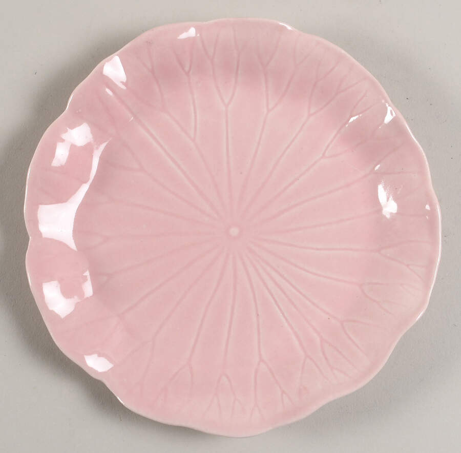 Lotus Pink Bread & Butter Plate by Metlox - Poppytrail - Vernon-1
