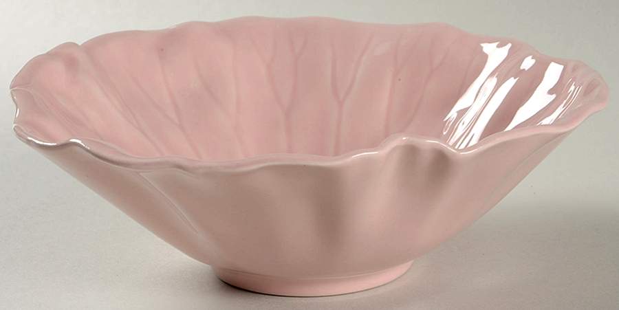 Lotus Pink Coupe Soup Bowl by Metlox - Poppytrail - Vernon-1