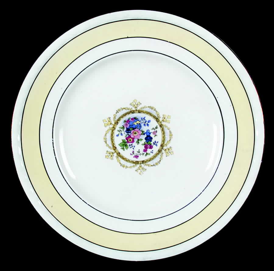 MYO84 Dessert/Pie Plate by Myott Staffordshire-1