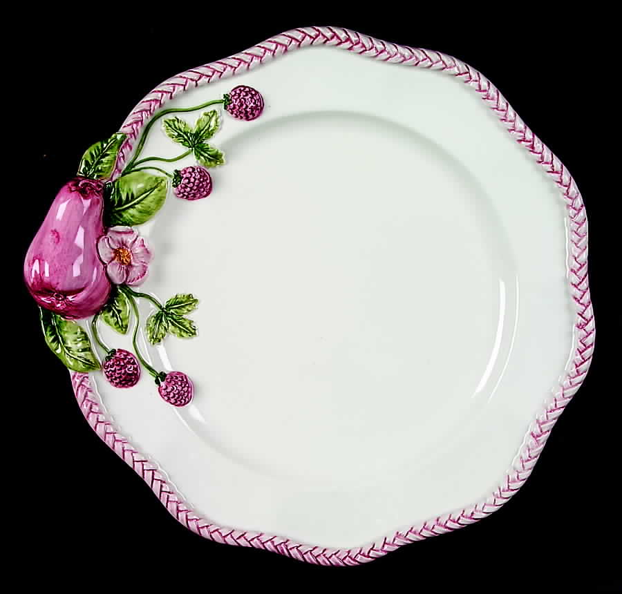 Frutta Fresca 13" Chop Plate (Round Platter) by Seymour Mann-1