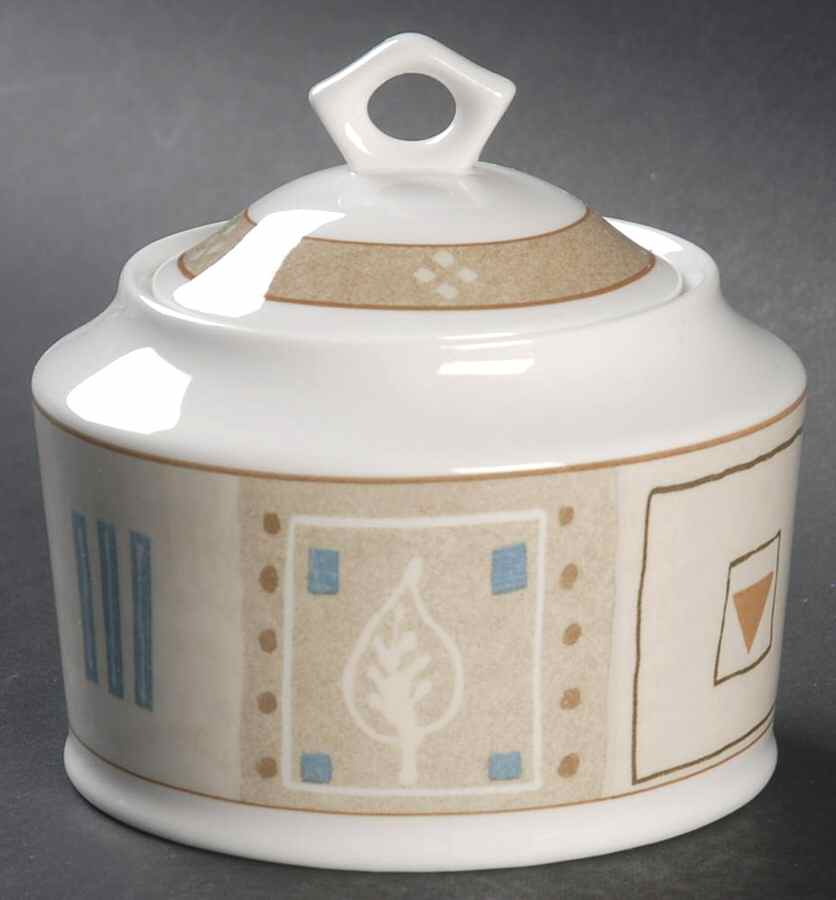 Park Ridge Sugar Bowl & Lid by Mikasa-1