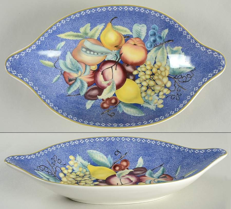 Apples, Berries & Cherries Lemon Dish by Mottahedeh-1
