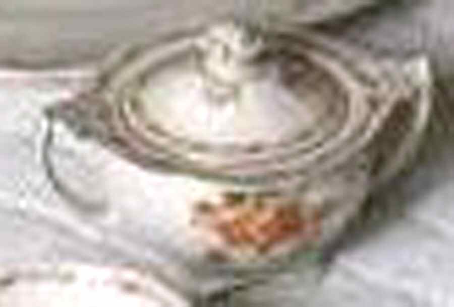 Churchill Sugar Bowl & Lid by Alfred Meakin-1