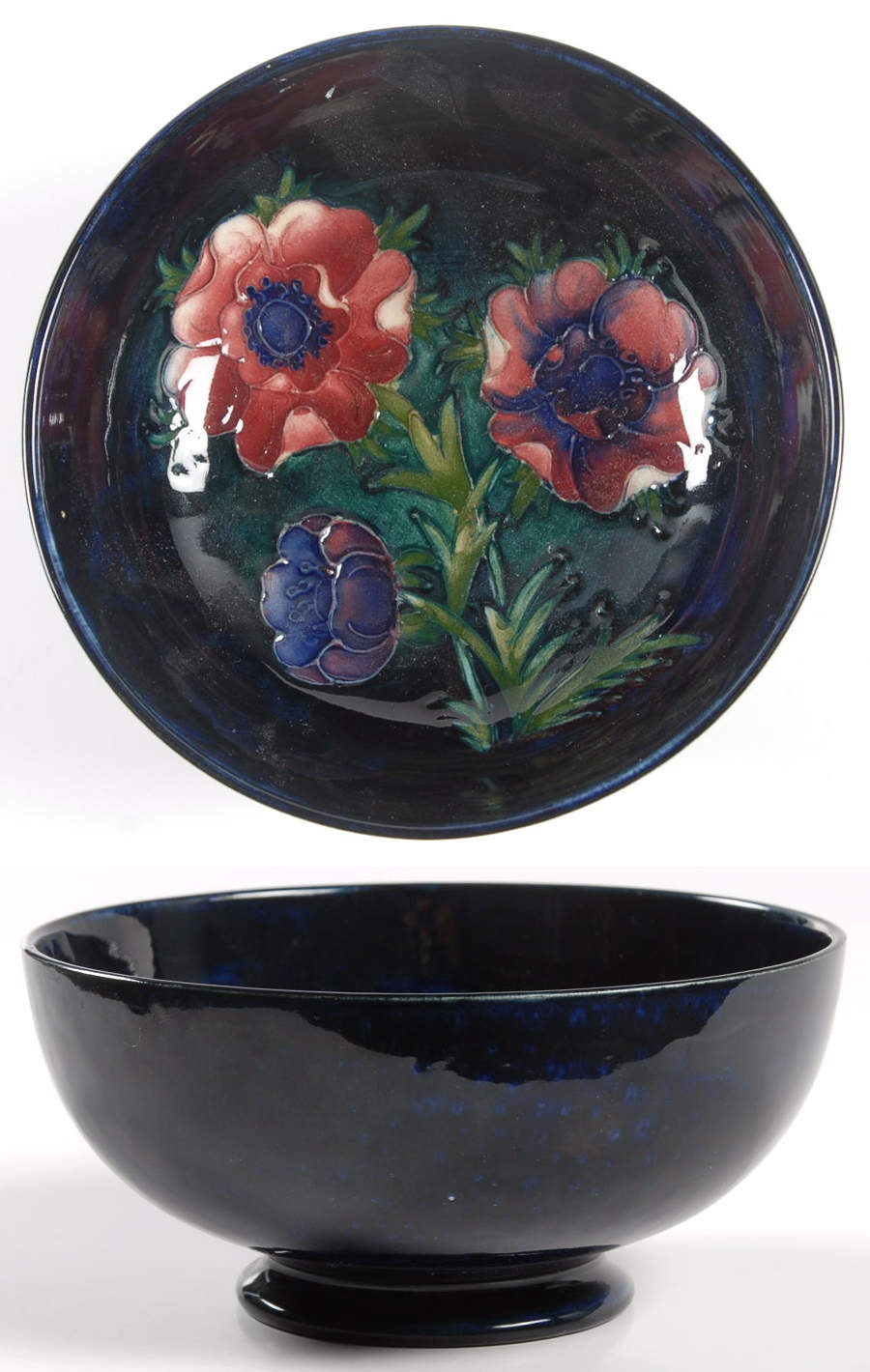 Anemone 5" Footed Bowl by Moorcroft-1