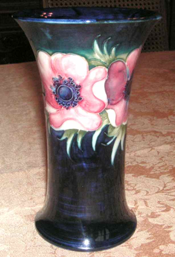 Anemone 6" Flared Vase by Moorcroft-1
