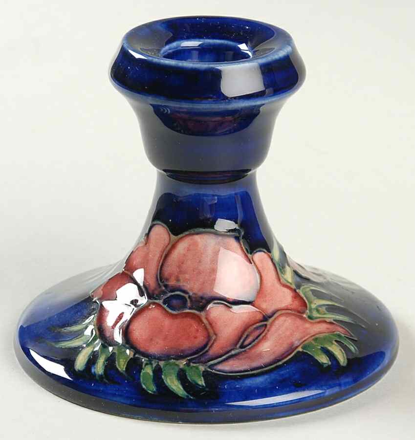 Anemone 3" Candlestick by Moorcroft-1