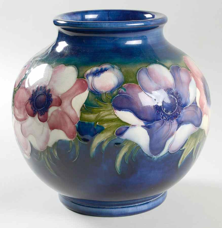 Anemone 8" Vase by Moorcroft-1