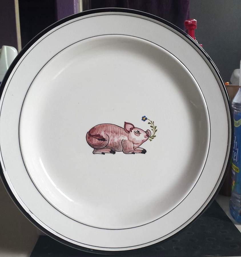 79127 Dinner Plate by Mancer (Italy)-1