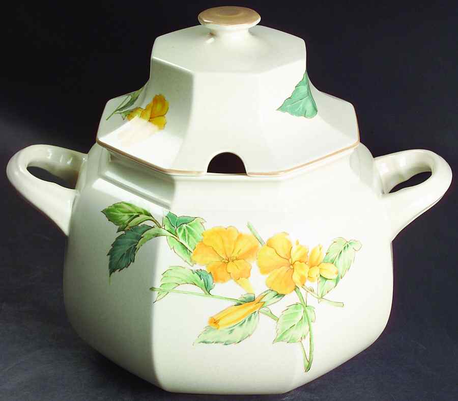 Sunshine Court Tureen &  Lid by Mikasa-1