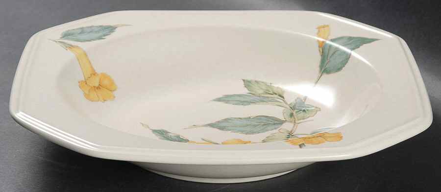 Sunshine Court Rim Soup Bowl by Mikasa-1