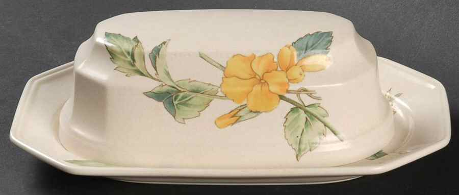 Sunshine Court 1/4 Lb Covered Butter by Mikasa-1