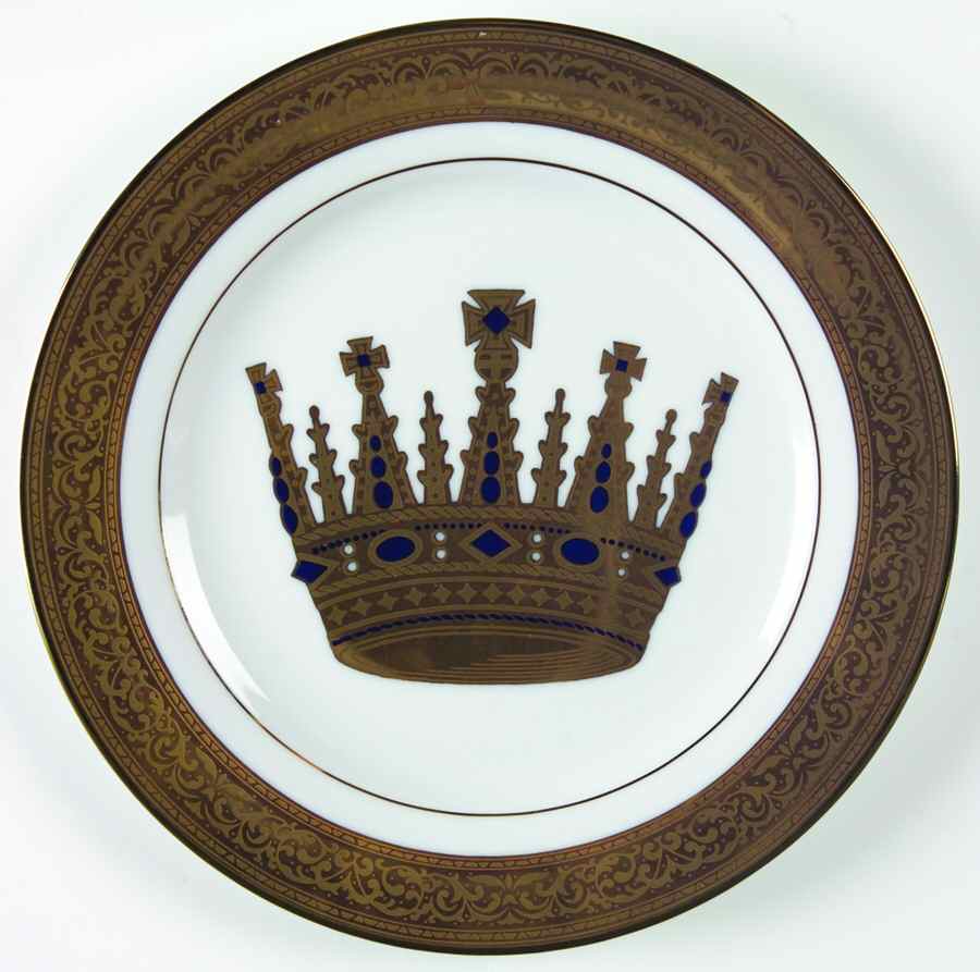 Magnificence Crown Salad Plate by Muirfield-1