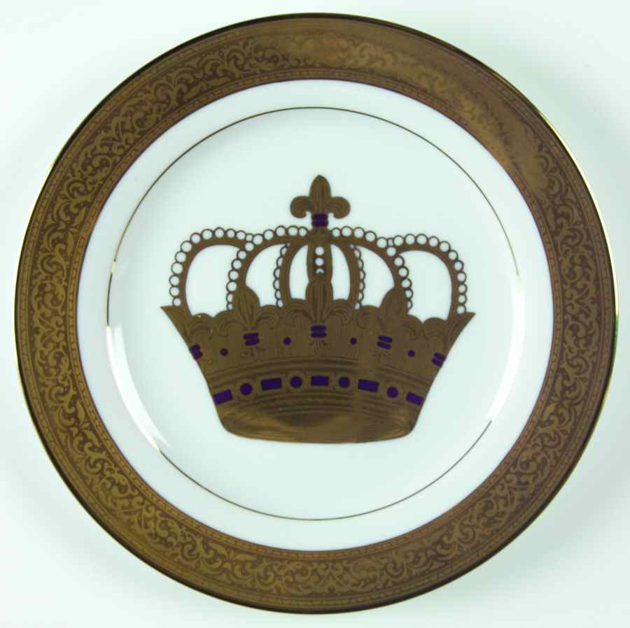 Magnificence Crown Salad Plate by Muirfield-1