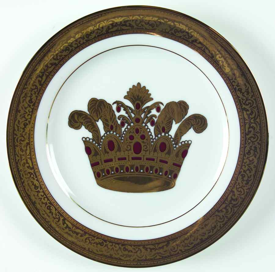 Magnificence Crown Salad Plate by Muirfield-1