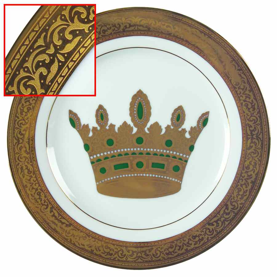 Magnificence Crown Salad Plate by Muirfield-1