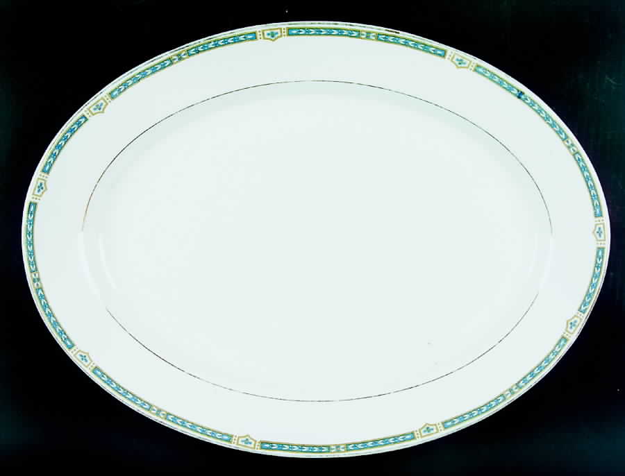MCE29 17" Oval Serving Platter by Mercer-1