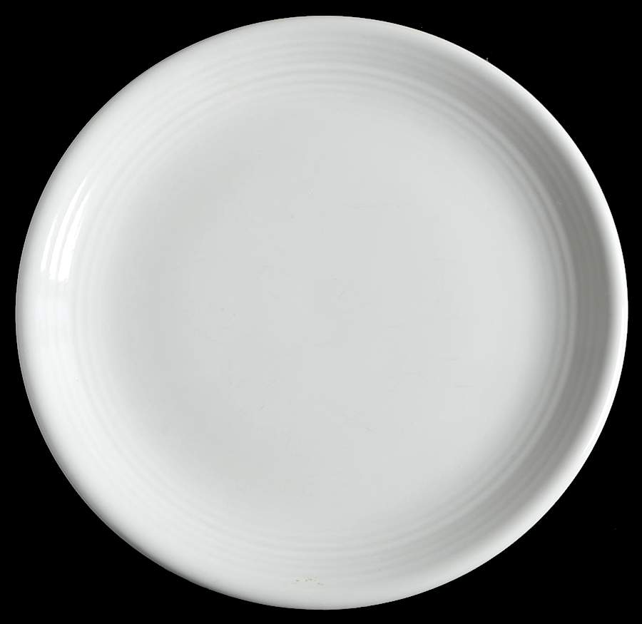 Color Connection White Salad Plate by Montgomery Ward-1